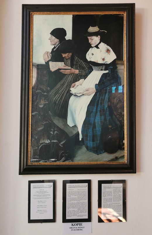 Drei Frauen in der Kirche - das bekannte Bild von Wilhelm Leibl